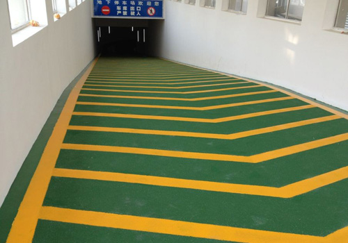 無震動防滑車道環氧地坪